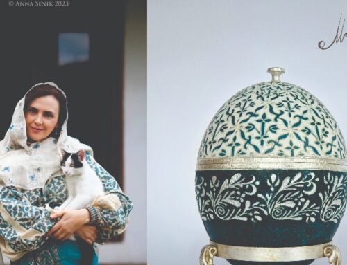 Expoziție Mariana Andone Rotaru, „Oul de struț. Metamorfoza materiei”